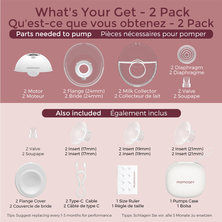 Momcozy M5 Wearable Breast Pump